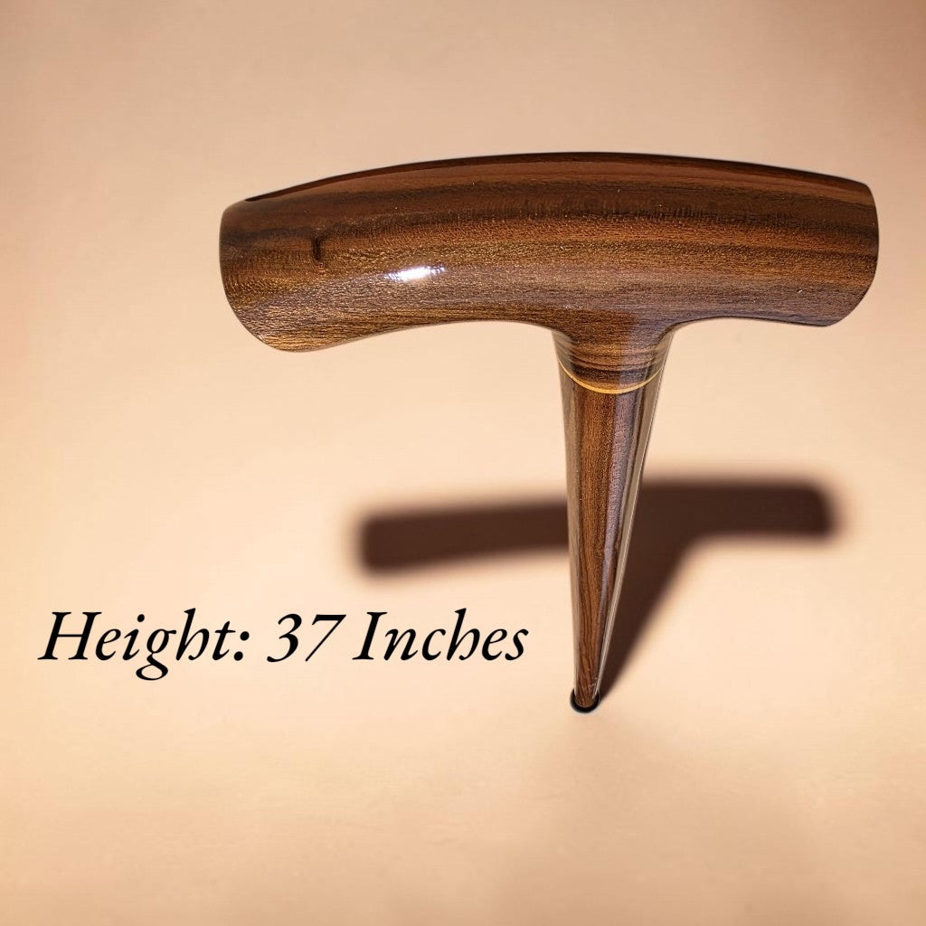 Handcrafted Laurel Wood Walking Cane