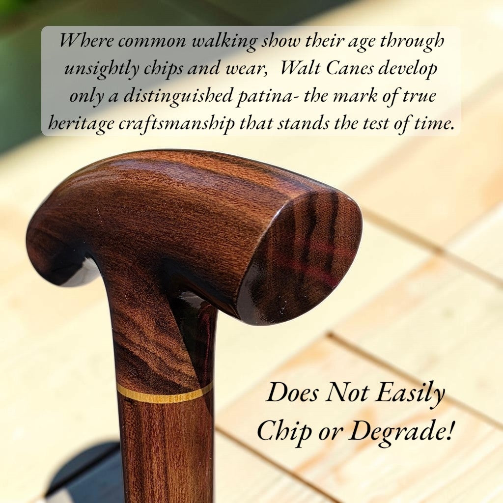 Handcrafted Laurel Wood Walking Cane