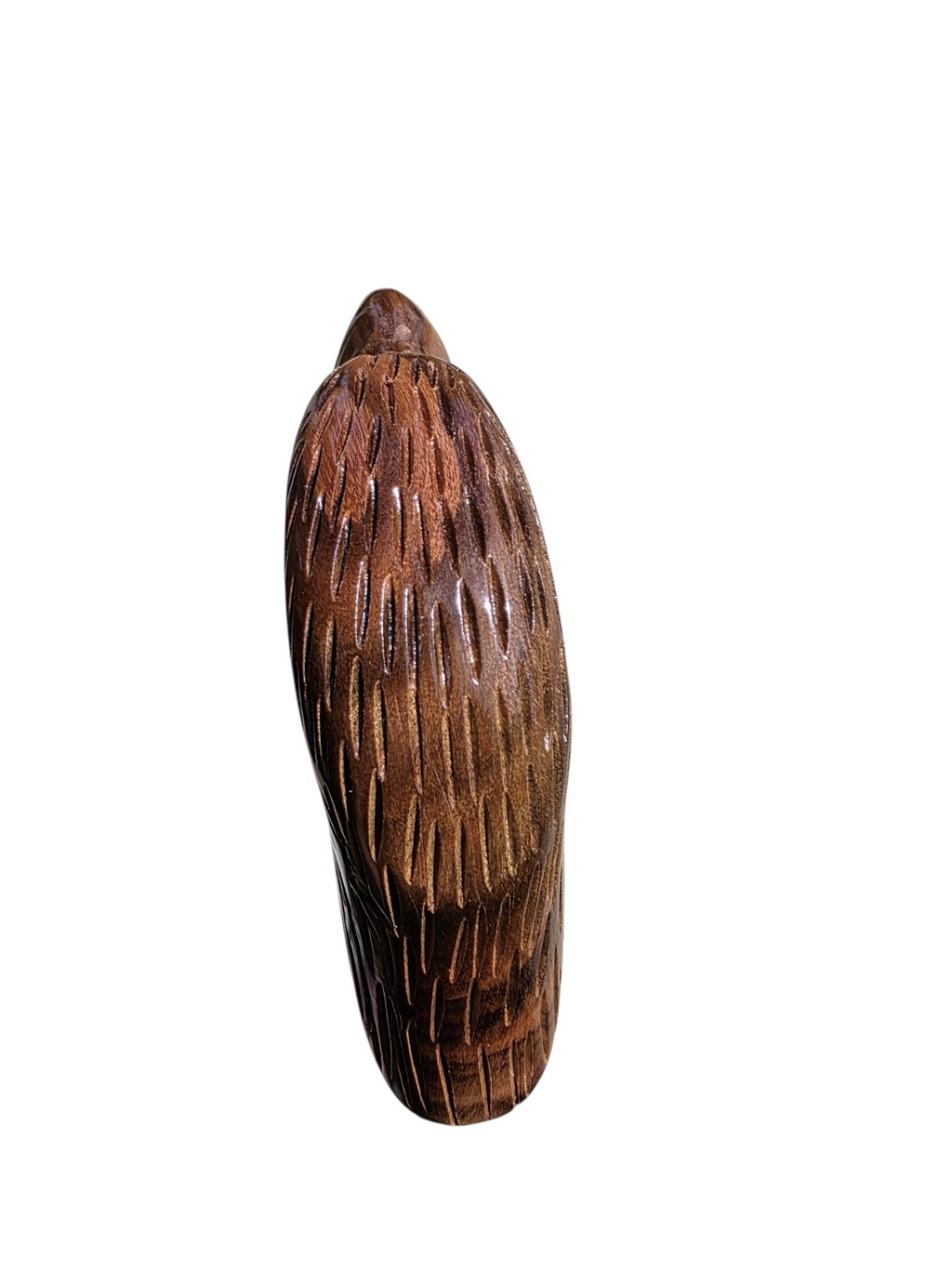 Rare Laurel Wood Eagle Cane — Fully Hand-Carved Artisan Walking Stick