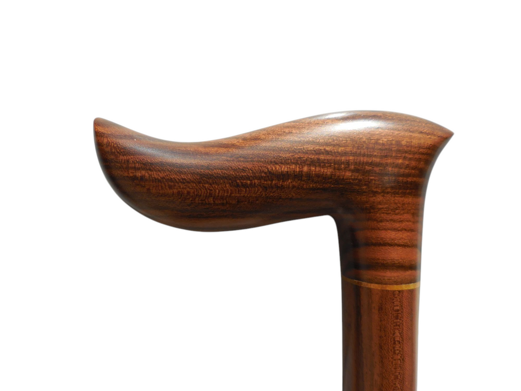 Sendero handle facing left, showing the full length of the palm rest